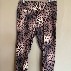 Fabletics Powerhold Leopard Print Leggings